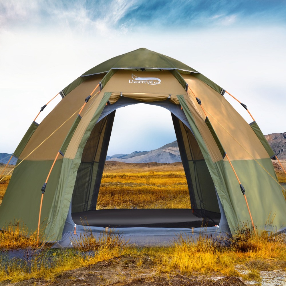 Desert&Fox 3-4 Person Dome Aut - đánh giá và giá Grow Tent 4X4