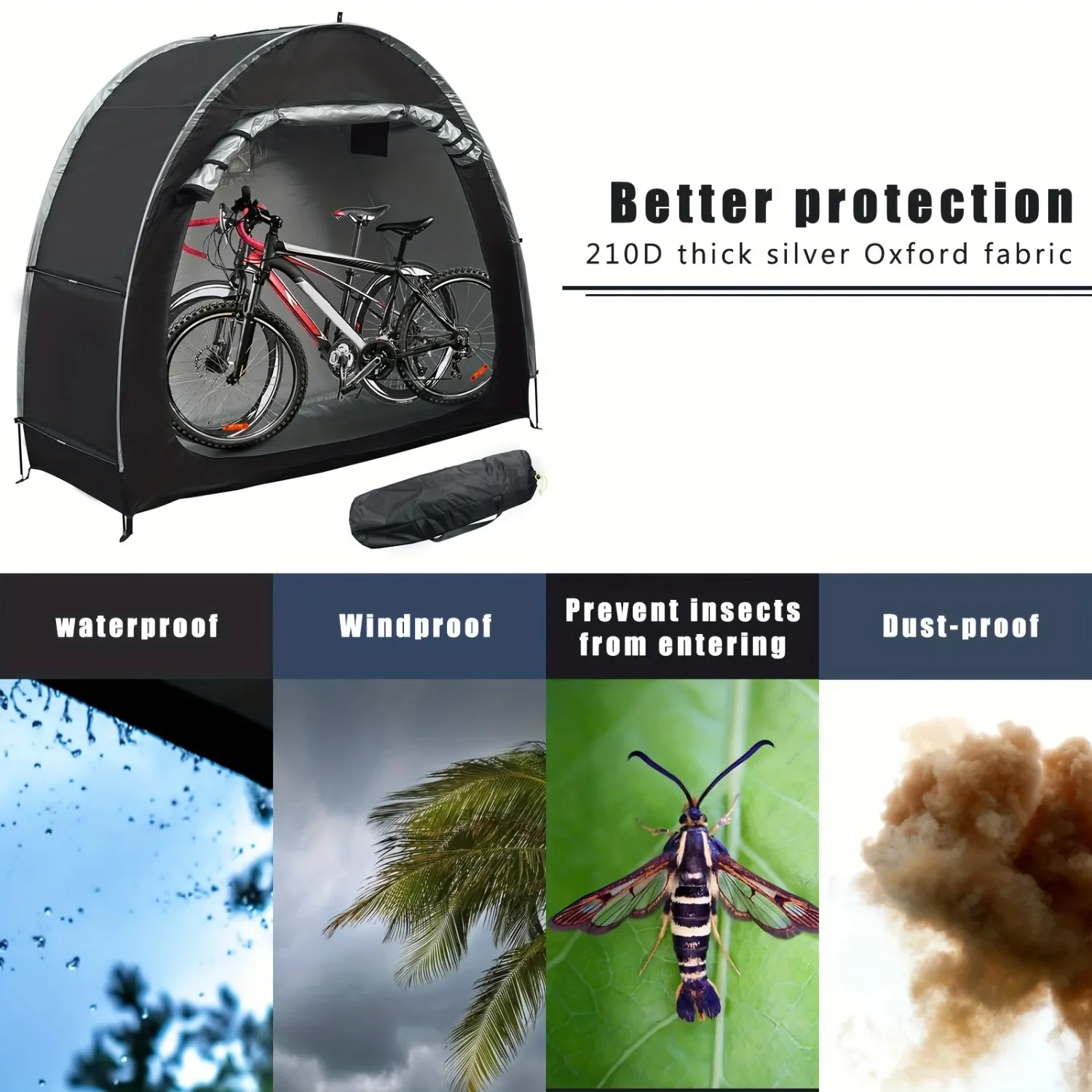 Bike Storage Shed Tent Spaciou - đánh giá và giá Grow Tent 4X4