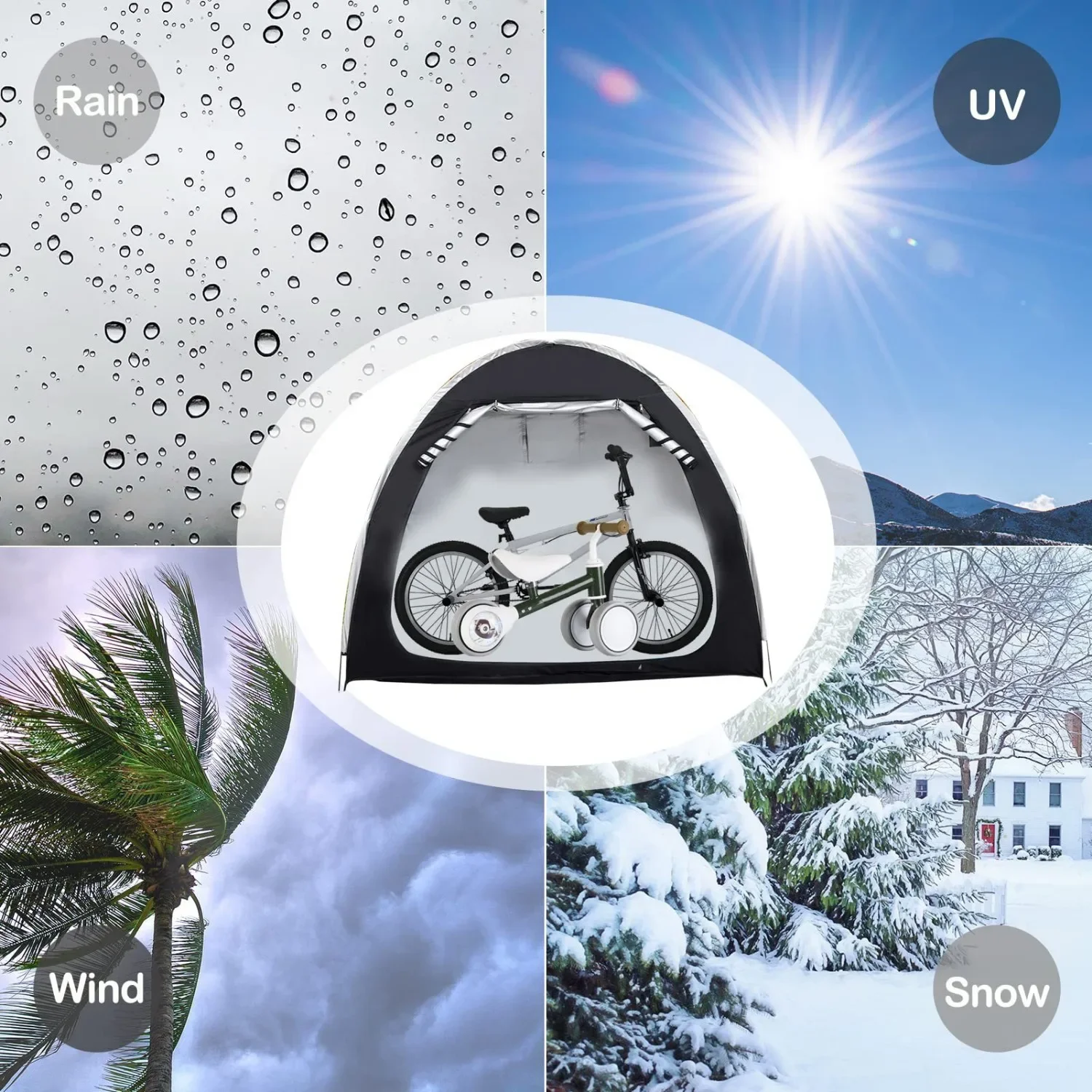 Bike Storage Shed Tent Spaciou - đánh giá và giá Grow Tent 4X4