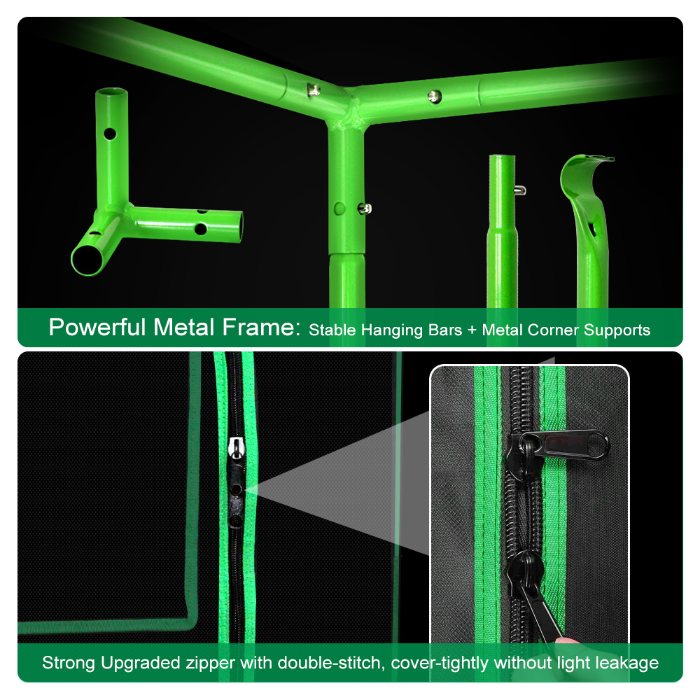 Plant Growing Tent, 600D Oxfor - đánh giá và giá Grow Tent 4X4