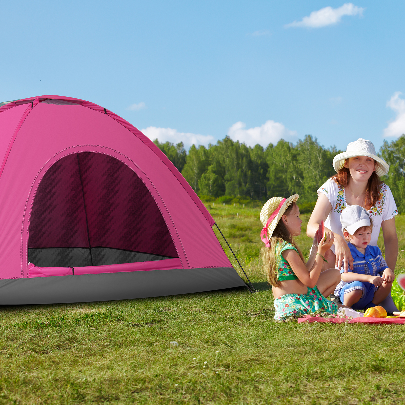 3 4 Person Camping Dome Tent W - đánh giá và giá Grow Tent 4X4