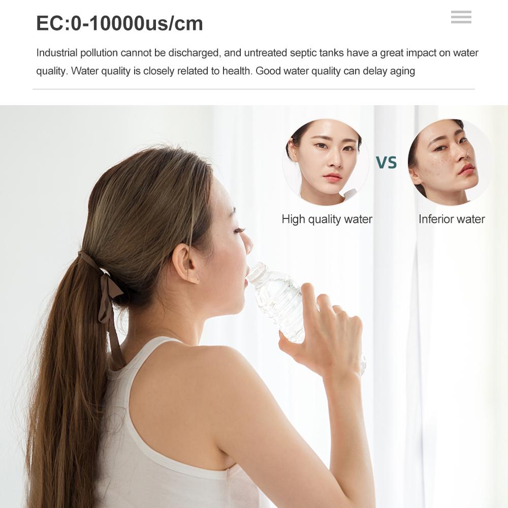 7 in 1 PH TDS EC ORP Salinity  - đánh giá và giá Ec Meter Digital