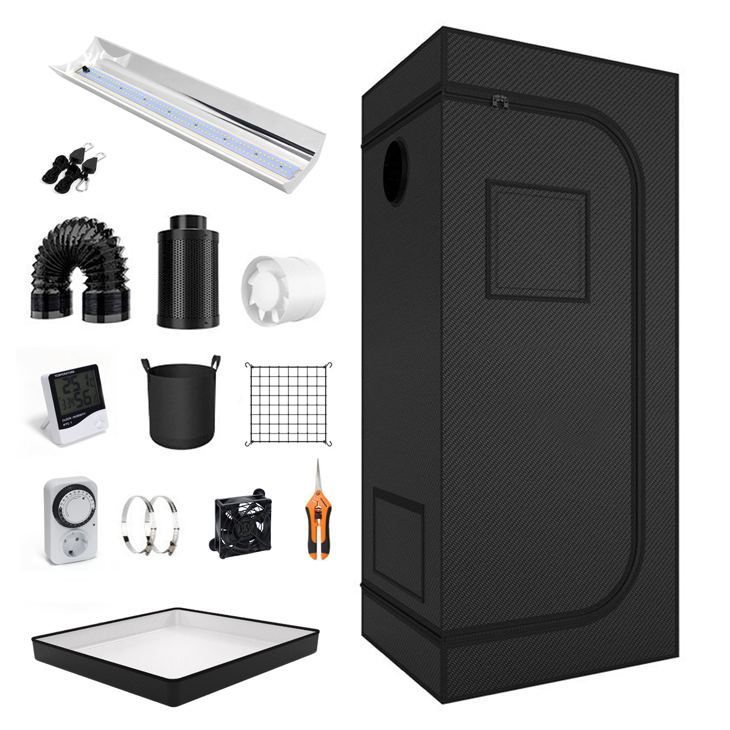 4x4 Grow Tent Complete Kit LED - đánh giá và giá Grow Tent 4X4