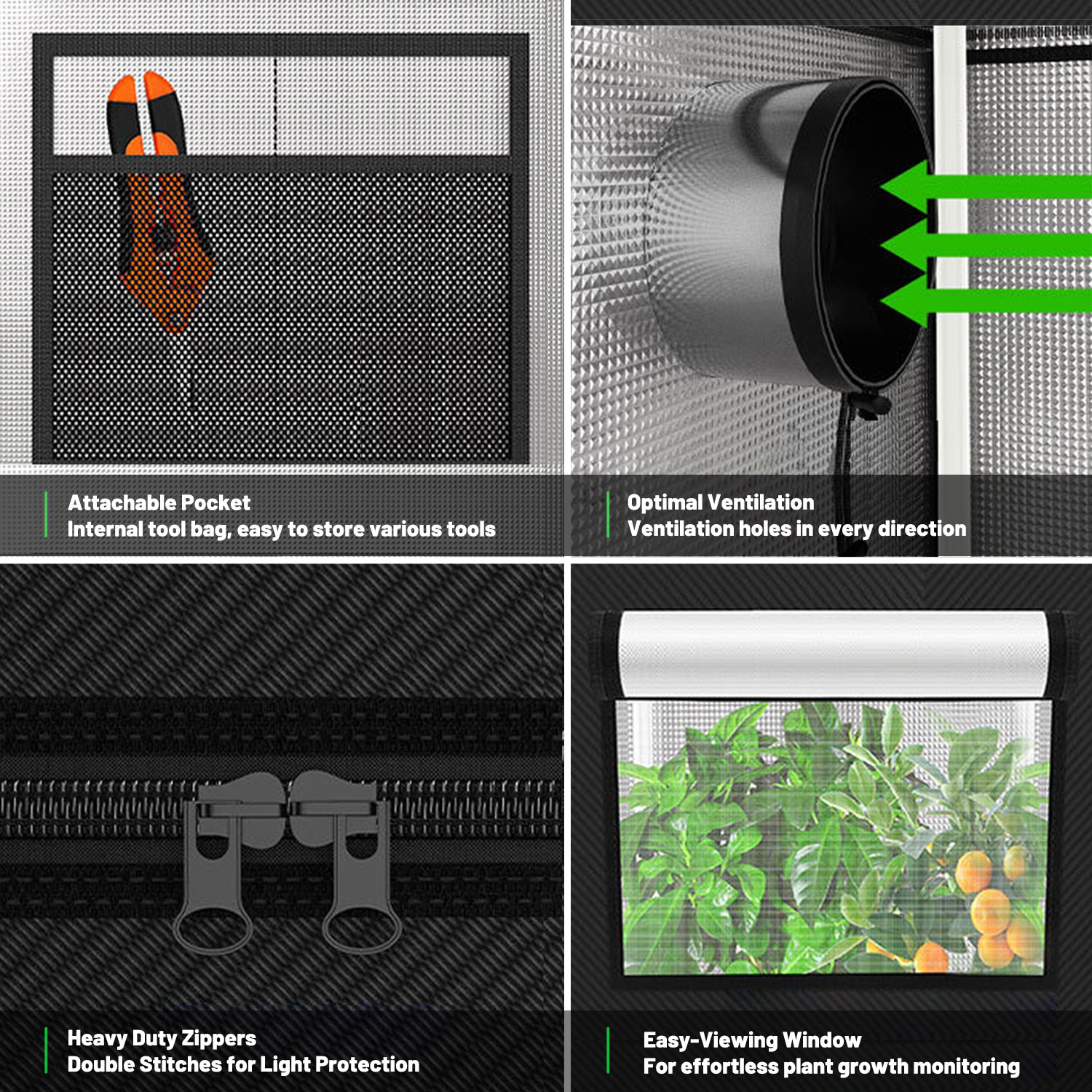 4x4 Grow Tent Complete Kit LED - đánh giá và giá Grow Tent 4X4