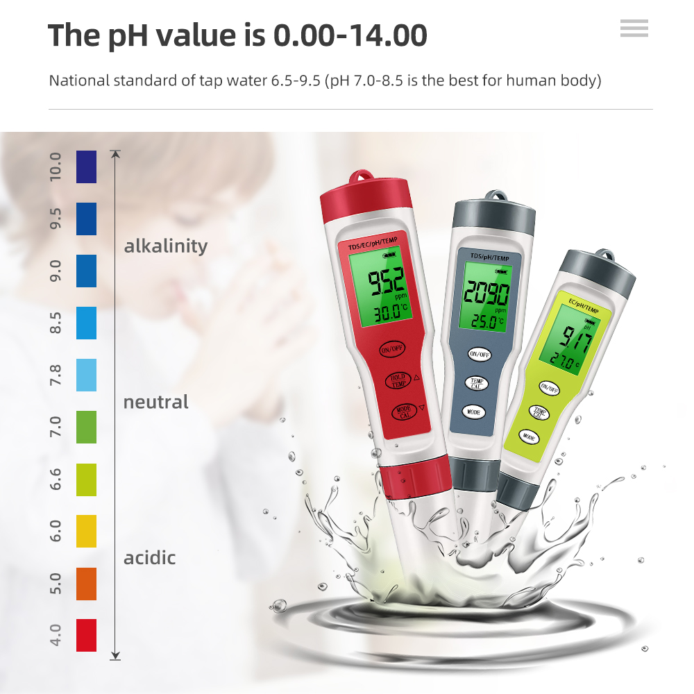Digital Water Quality Monitor  - đánh giá và giá Ec Meter Digital