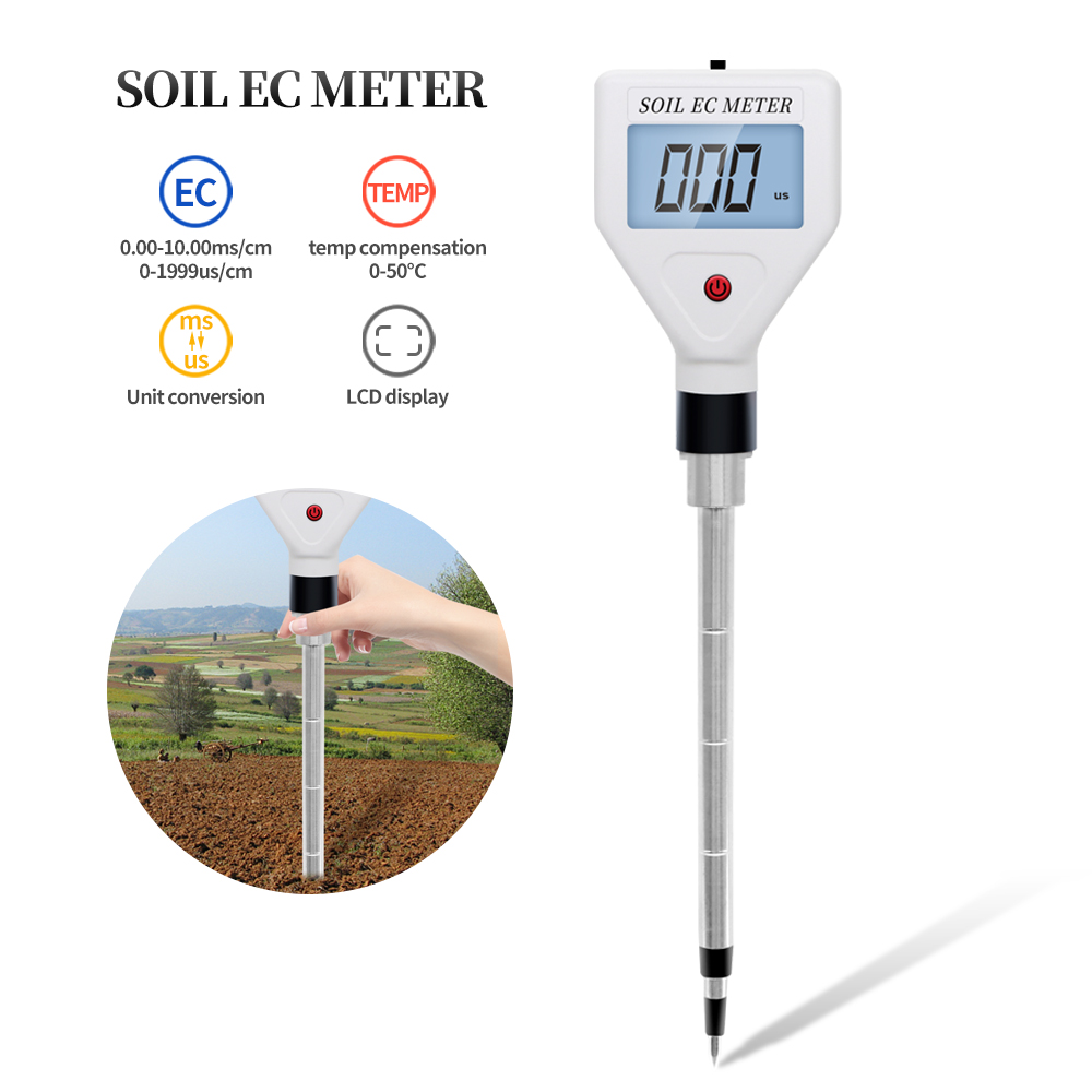 EC Tester Digital Soil Meter A - đánh giá và giá Ec Meter Digital