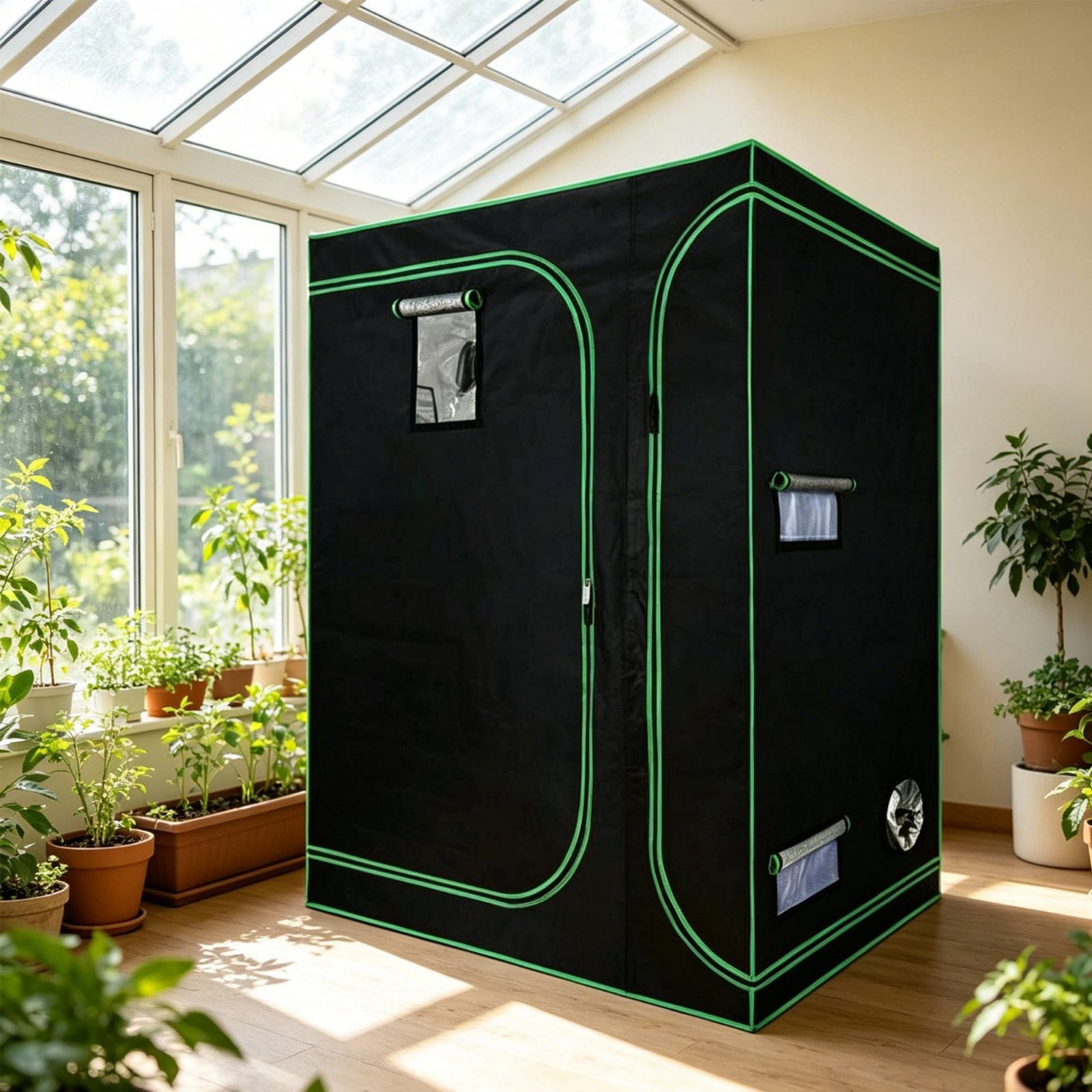 2-in-1 Grow Tent Lightproof Tw - đánh giá và giá Grow Tent 4X4