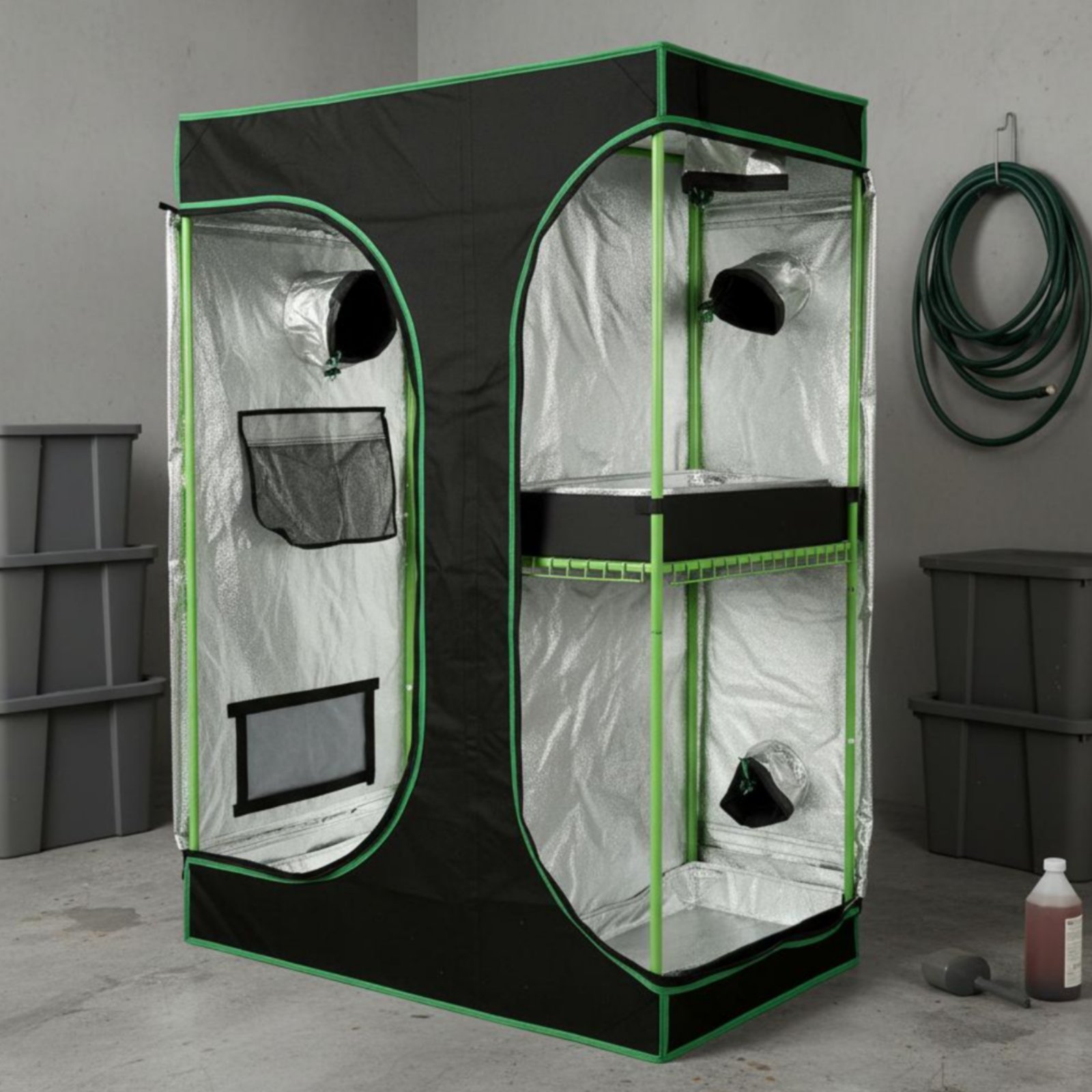 2-in-1 Grow Tent Lightproof Tw - đánh giá và giá Grow Tent 4X4