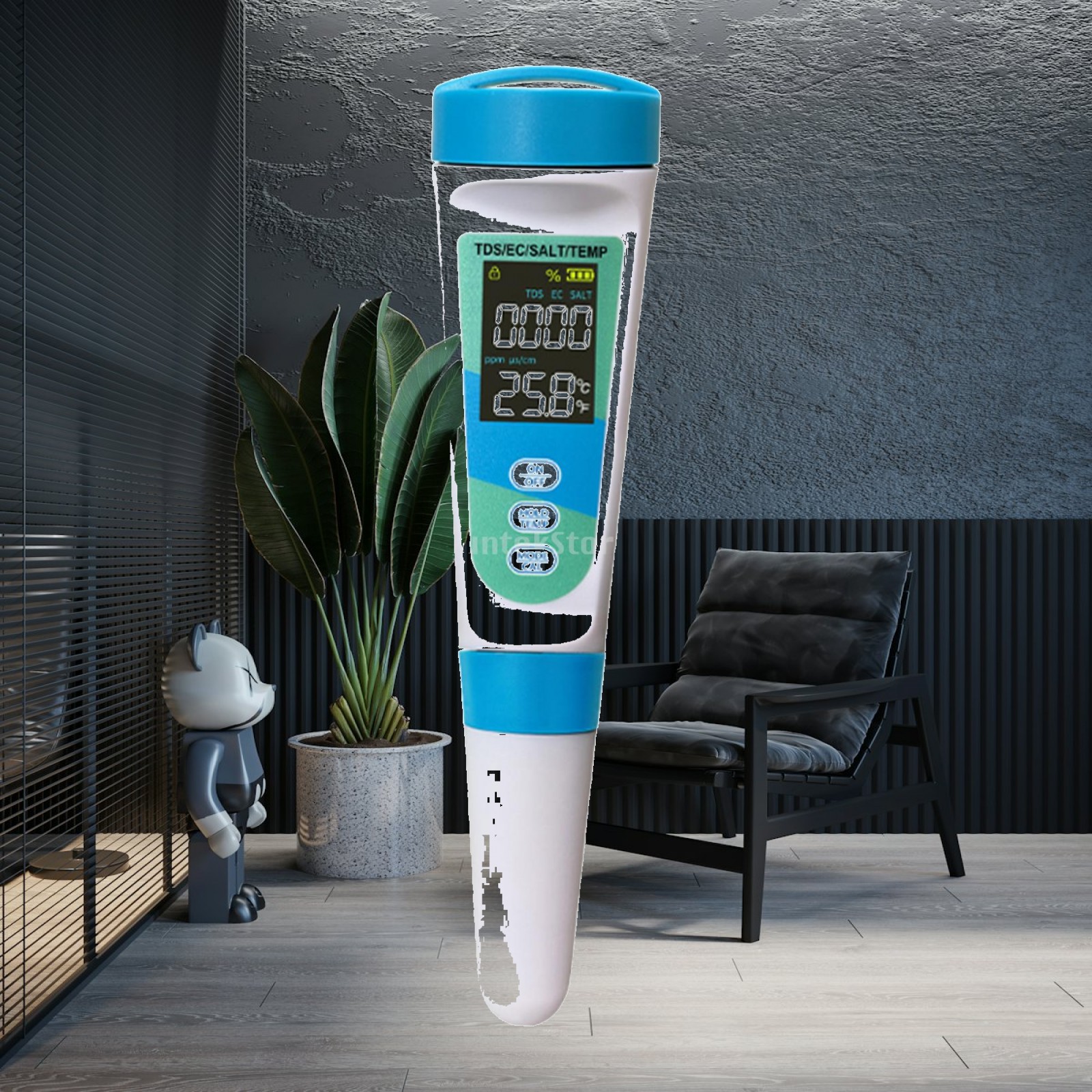 4 in 1 EC TDS SALT Temperature - đánh giá và giá Ec Meter Digital