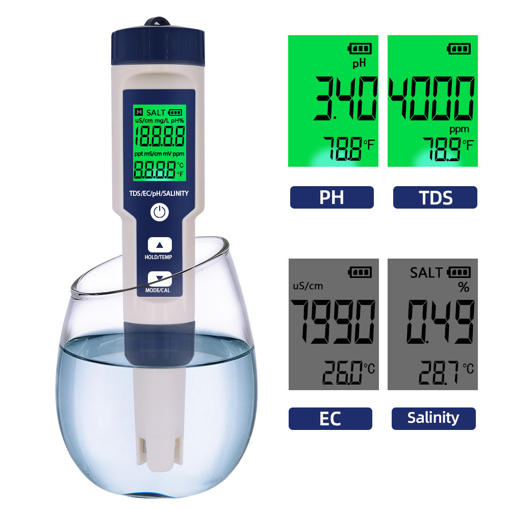 Professional Water Quality Tes - đánh giá và giá Ec Meter Digital