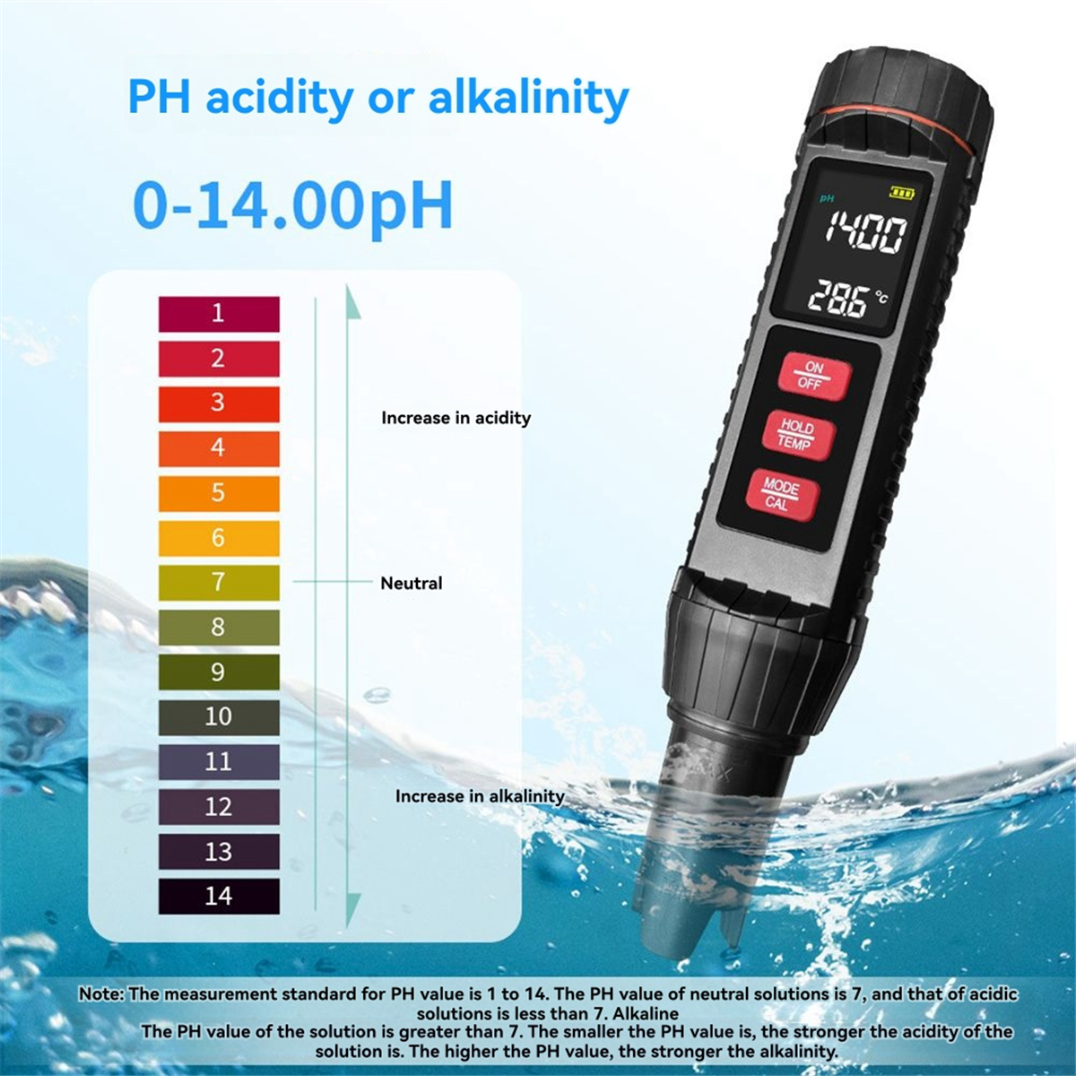AA98 7 in 1 Digital Water Qual - đánh giá và giá Ec Meter Digital