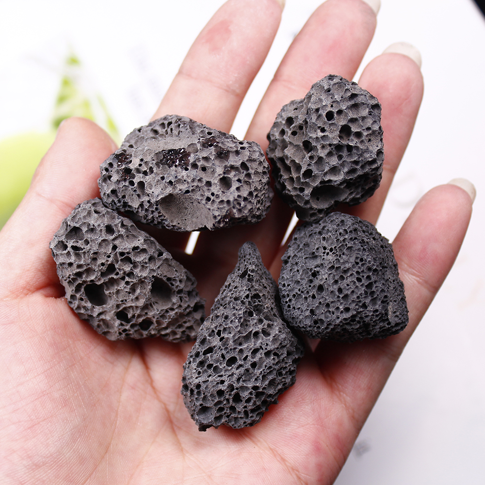 50g/bag Natural Volcanic Rock  - đánh giá và giá Air Stone Diffuser