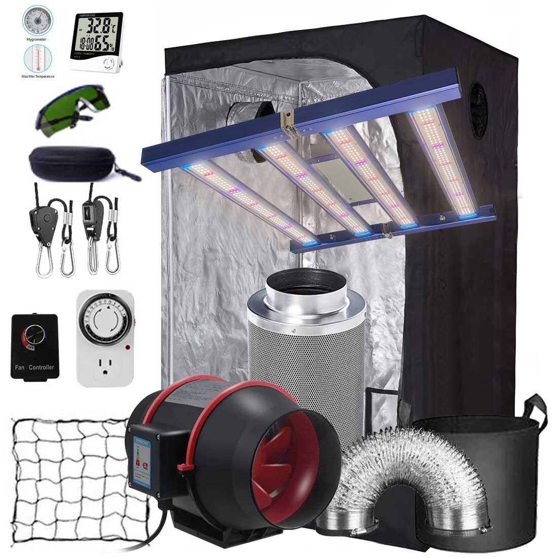 240W 320W 400W 720W Led Grow L - đánh giá và giá Grow Tent 4X4